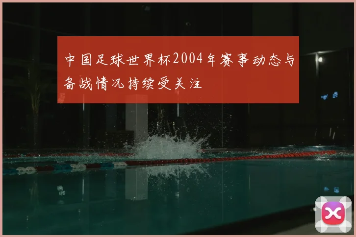 中国足球世界杯2004年赛事动态与备战情况持续受关注