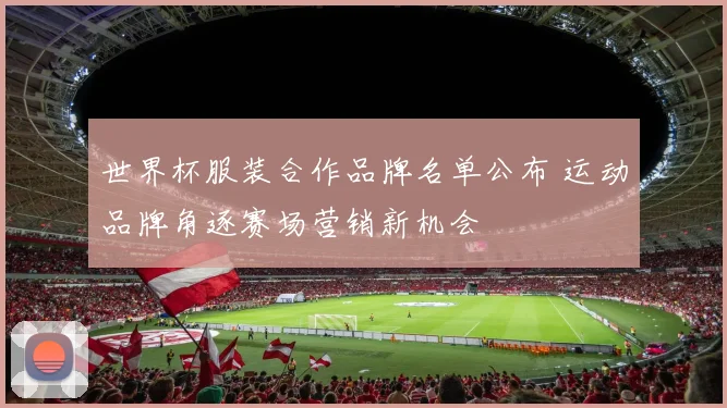 世界杯服装合作品牌名单公布 运动品牌角逐赛场营销新机会